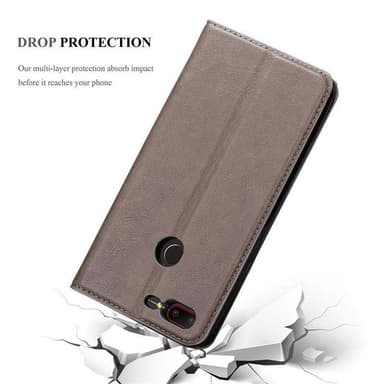 ZTE Nubia N3 lommebokdeksel case (brun)
