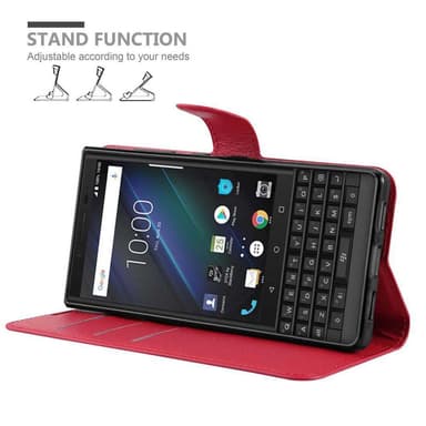 Blackberry KEY 2 LE Deksel Etui Case (rød)