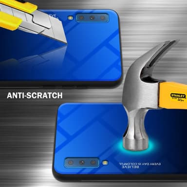 Deksel Samsung Galaxy A7 2018 Case Cover (svart)