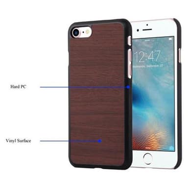 iPhone 7 / 7S / 8 / SE 2020 Deksel Case Cover (brun)