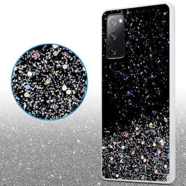Samsung Galaxy S20 FE Silikondeksel Glitter (svart)