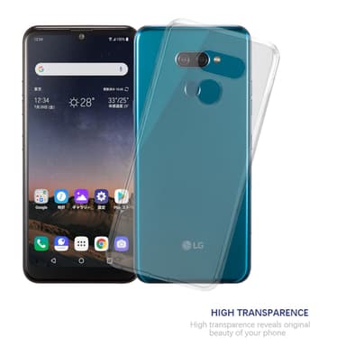 LG K50 deksel ultra slim (gjennomsiktig)