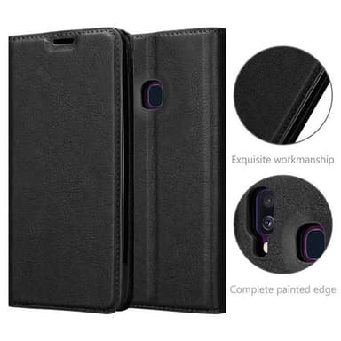 Samsung Galaxy A10e / A20e lommebokdeksel case (svart)
