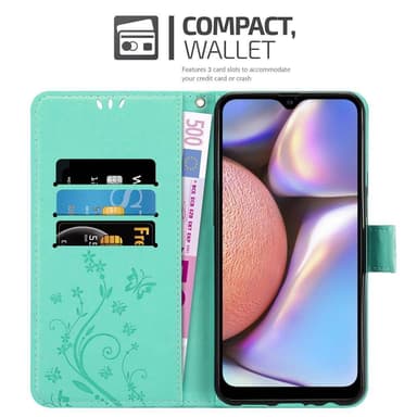 Samsung Galaxy A10s / M01s lommebokdeksel Blomster