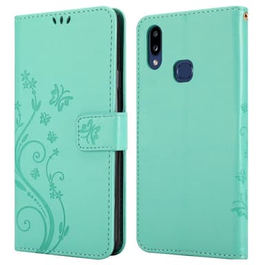Samsung Galaxy A10s / M01s lommebokdeksel Blomster