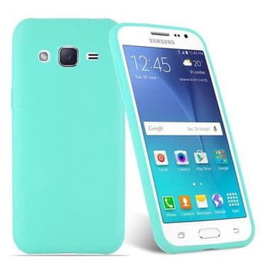 Deksel Samsung Galaxy J2 2015 Silikon cover (blå)
