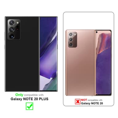 Deksel Samsung Galaxy NOTE 20 PLUS Veske (Svart)