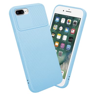Deksel iPhone 7 PLUS / 7S PLUS / 8 PLUS cover (blå)