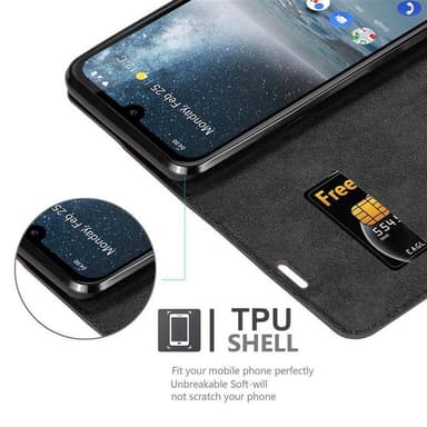 Nokia 4.2 lommebokdeksel case (brun)