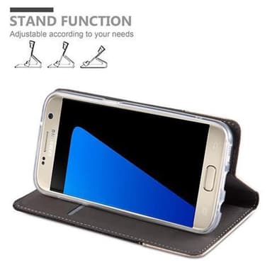Samsung Galaxy S7 lommebokdeksel etui (grå)