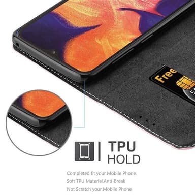 Samsung Galaxy A10 / M10 Deksel Case Cover (rosa)