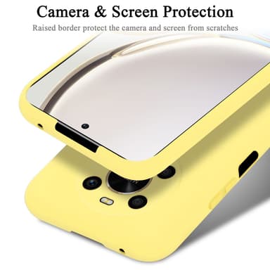 Honor MAGIC 4 LITE silikondeksel case (Gul)