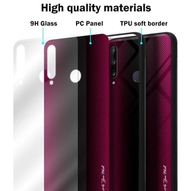 Huawei P40 LITE E Deksel Case Cover (rosa)