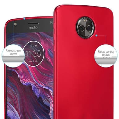 Deksel Motorola MOTO Z Case Cover (rød)