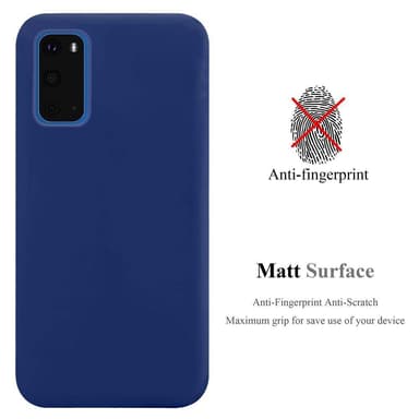 Deksel Samsung Galaxy S20 Silikon cover (blå)