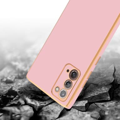 Samsung Galaxy NOTE 20 silikondeksel case (rosa)
