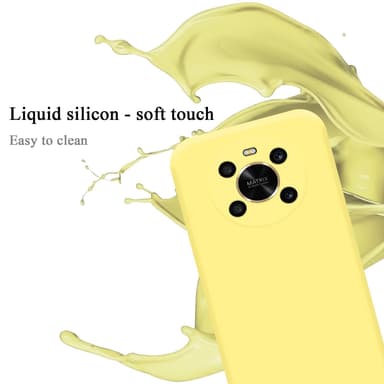 Honor MAGIC 4 LITE silikondeksel case (Gul)