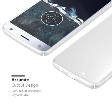Deksel Motorola MOTO X4 Case Cover (sølv)
