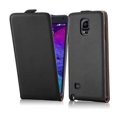 Samsung Galaxy NOTE 4 Deksel Flip Case (svart)