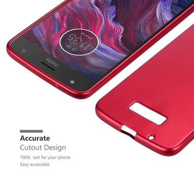 Deksel Motorola MOTO Z Case Cover (rød)