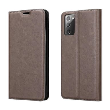Samsung Galaxy NOTE 20 lommebokdeksel case (brun)