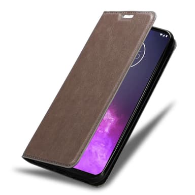 Motorola ONE PRO / ONE ZOOM lommebokdeksel case (brun)