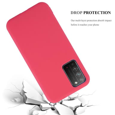 Deksel Honor X10 Silikon cover (rød)