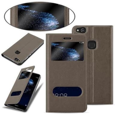Huawei P10 LITE lommebokdeksel cover (brun)