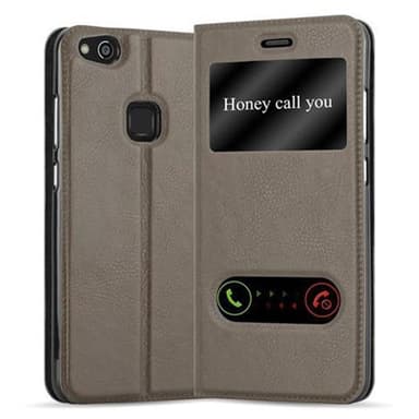 Huawei P10 LITE lommebokdeksel cover (brun)
