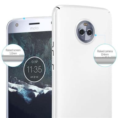 Deksel Motorola MOTO X4 Case Cover (sølv)