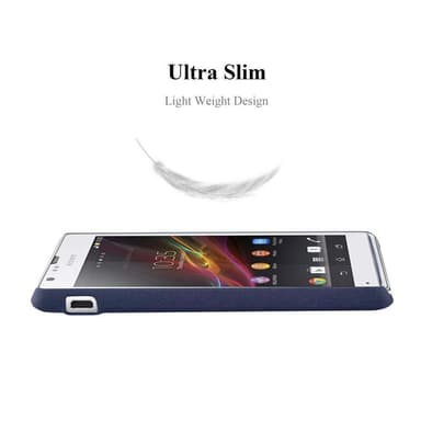 Sony Xperia SP Hardt Deksel Cover (blå)