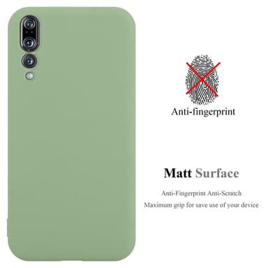 Deksel Huawei P20 PRO / P20 PLUS Silikon cover (grønn)