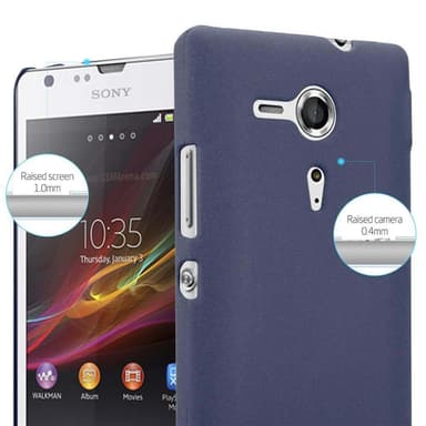 Sony Xperia SP Hardt Deksel Cover (blå)