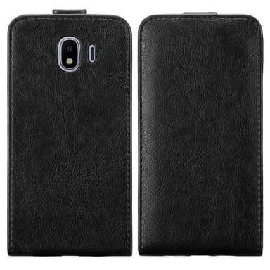 Samsung Galaxy J4 2018 deksel flip cover (svart)