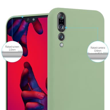 Deksel Huawei P20 PRO / P20 PLUS Silikon cover (grønn)