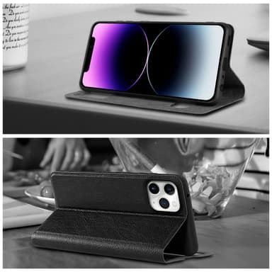 iPhone 11 PRO lommebokdeksel cover (svart)