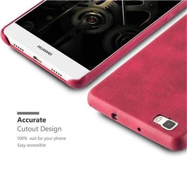 Huawei P8 LITE 2015 Hardt Deksel Cover (rød)