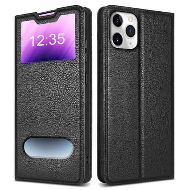 iPhone 11 PRO lommebokdeksel cover (svart)
