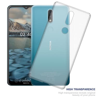 Nokia 2.4 deksel ultra slim (gjennomsiktig)