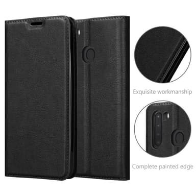 Samsung Galaxy A21 lommebokdeksel case (svart)