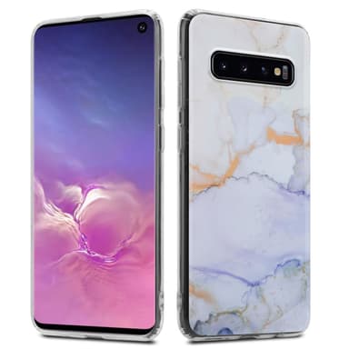 Samsung Galaxy S10 4G lommebokdeksel etui (hvit)