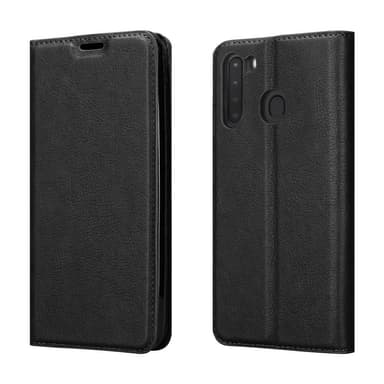 Samsung Galaxy A21 lommebokdeksel case (svart)