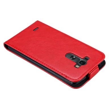 LG G3 deksel flip cover (rød)