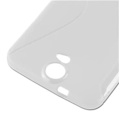 HTC ONE E9 PLUS silikondeksel case (gjennomsiktig)