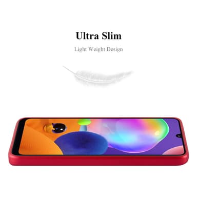 Deksel Samsung Galaxy A31 Case Cover (rød)
