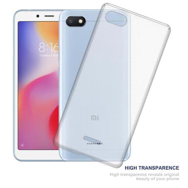 Xiaomi RedMi 6A deksel ultra slim (gjennomsiktig)