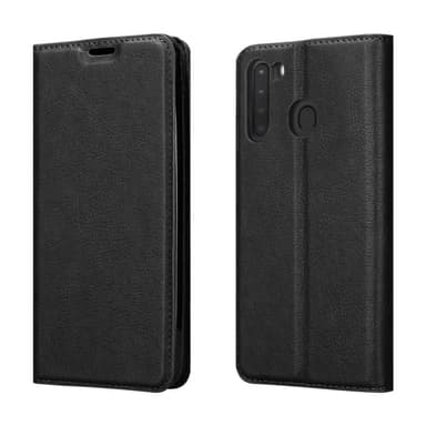 Samsung Galaxy A21 lommebokdeksel case (svart)