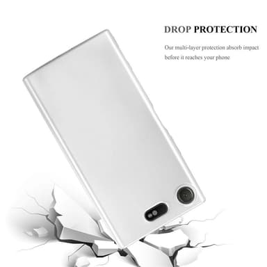 Deksel Sony Xperia XZ1 COMPACT Case Cover (sølv)