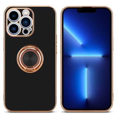 iPhone 13 PRO MAX silikondeksel case (svart)