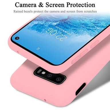 Samsung Galaxy S10e silikondeksel case (rosa)